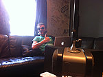 West in da Studio
